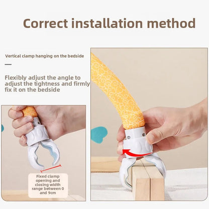 Infant Stroller Arch Toy with Chimes & Squeaker