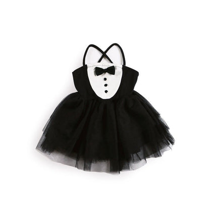 Baby summer bodysuit infant girls princess dress