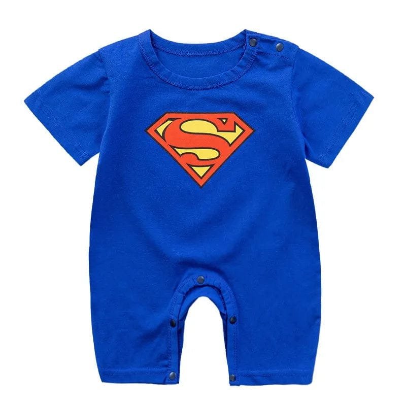 0-24M Summer Romper: Short Sleeve for Baby Boys & Girls