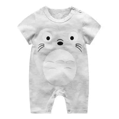 0-24M Summer Romper: Short Sleeve for Baby Boys & Girls