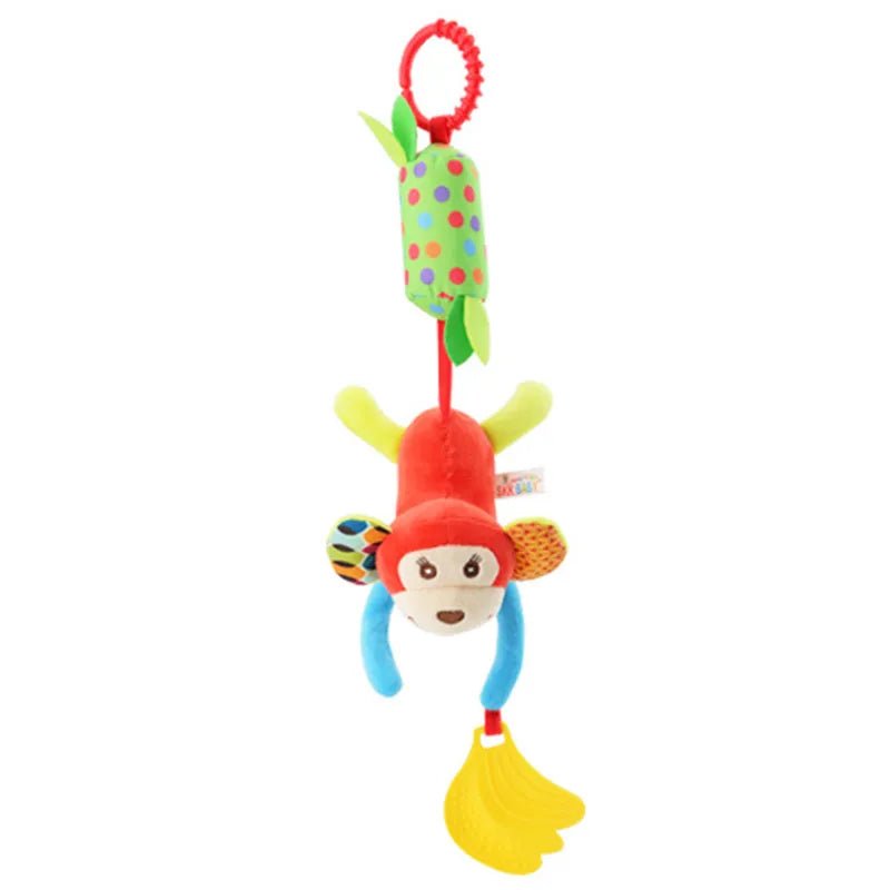 Baby Crib & Car Seat Spiral Rattle Toys - Soft Mobiles for Newborn Gift