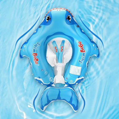 Infant Swim Float Ring - Inflatable Baby Pool Accessory, Summer Toy