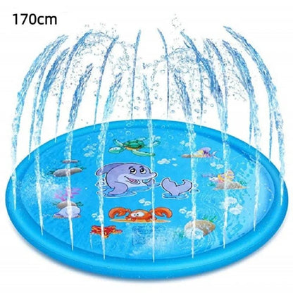 Summer Beach Inflatable Water Spray Pad for Kids