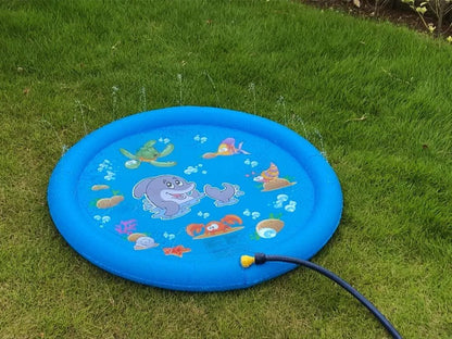 Summer Beach Inflatable Water Spray Pad for Kids