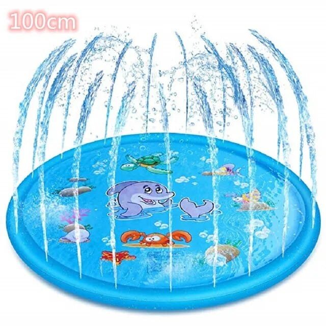 Summer Beach Inflatable Water Spray Pad for Kids