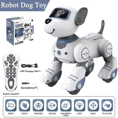 Stunt Walking Robot Dog: Remote Control Pet Toy