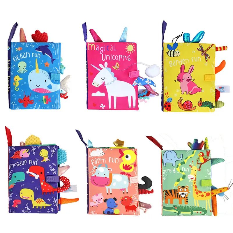 Interactive Sound Cloth Book: Baby Early Learning Toy