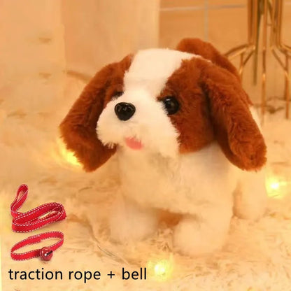 Interactive Walking & Barking Plush Puppy - Montessori Toy