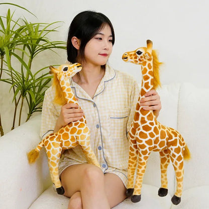 50-120cm Giant Giraffe Plush Toy, Realistic, Soft Stuffed Animal