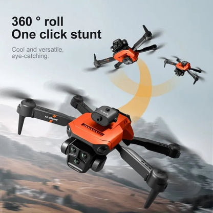 K6 MAX Triple-Camera Drone - 4K HD, Obstacle Avoidance, Foldable Quadcopter