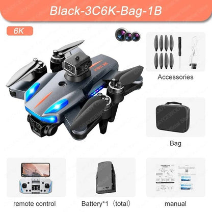 K911 SE GPS Drone - 8K Cam, Obstacle Avoidance, 5G, Quadcopter Gifts
