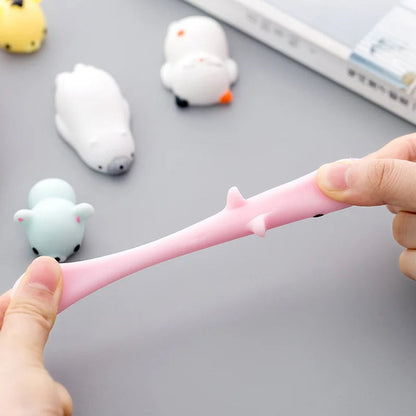 50-Piece Kawaii Mochi Squishy Toy Set
