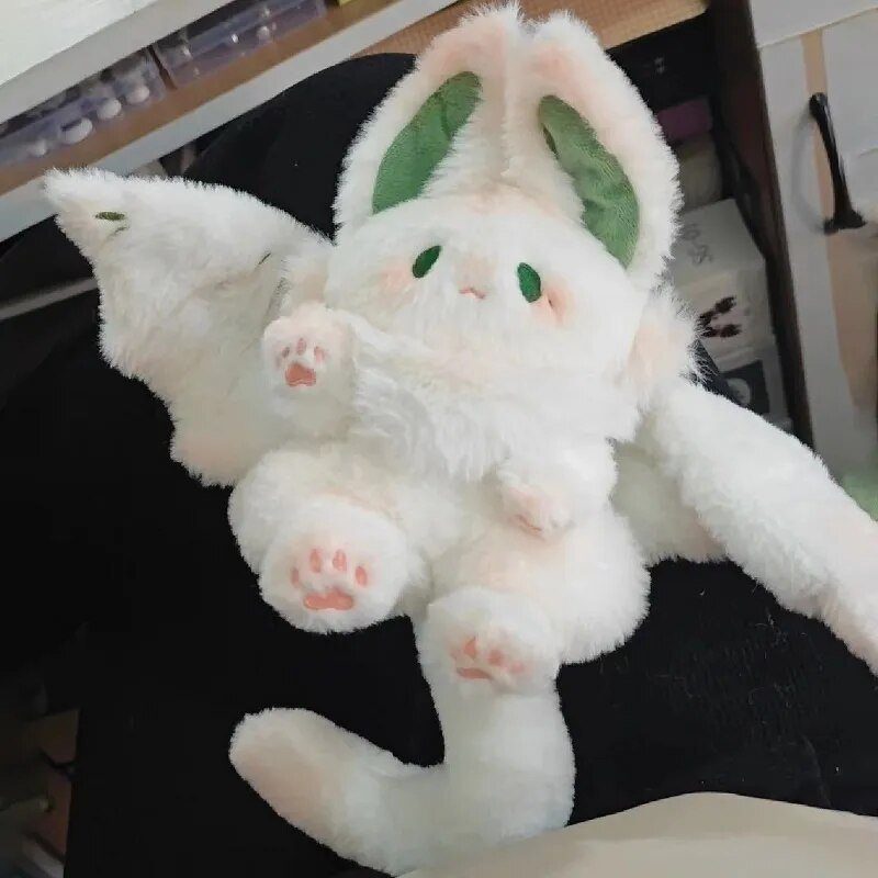 Kawaii Bat Toy, Manta Animal, Soft Stuffed Pillow for Girls