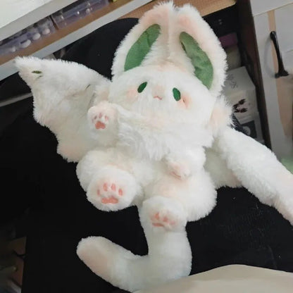 Kawaii Bat Toy, Manta Animal, Soft Stuffed Pillow for Girls