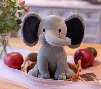 Kawaii Elephant Plush Toy - Cute Stuffed Animal for Kids & Weddings