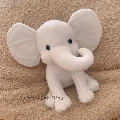 Kawaii Elephant Plush Toy - Cute Stuffed Animal for Kids & Weddings