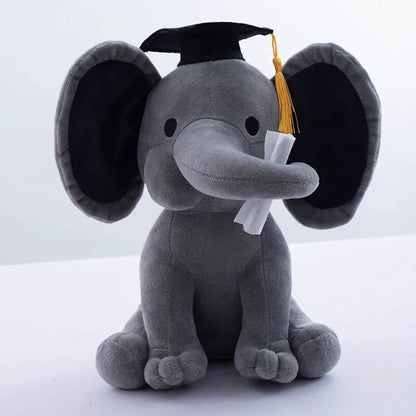 Kawaii Elephant Plush Toy - Cute Stuffed Animal for Kids & Weddings