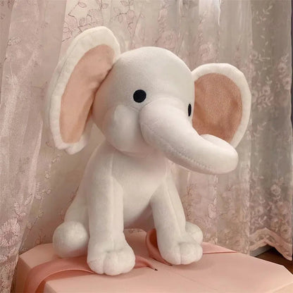 Kawaii Elephant Plush Toy - Cute Stuffed Animal for Kids & Weddings