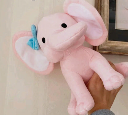 Kawaii Elephant Plush Toy - Cute Stuffed Animal for Kids & Weddings