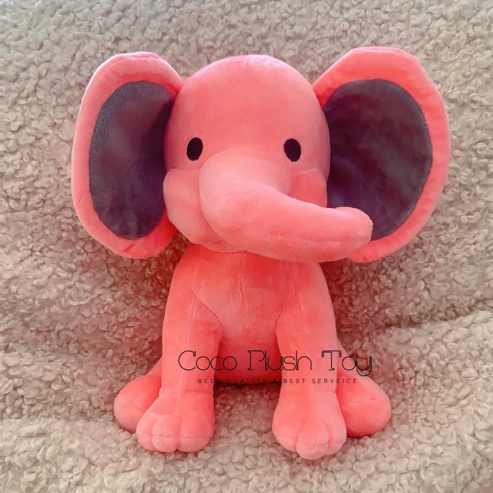 Kawaii Elephant Plush Toy - Cute Stuffed Animal for Kids & Weddings