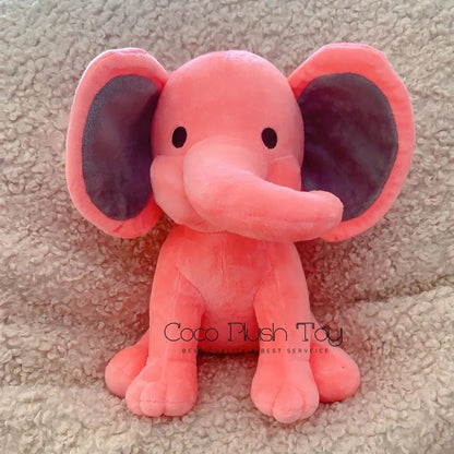 Kawaii Elephant Plush Toy - Cute Stuffed Animal for Kids & Weddings