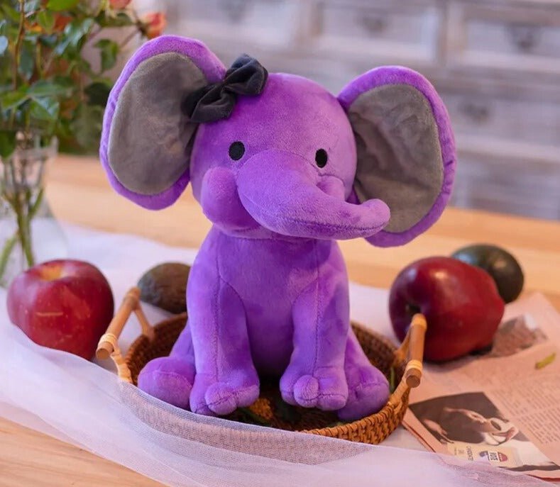 Kawaii Elephant Plush Toy - Cute Stuffed Animal for Kids & Weddings