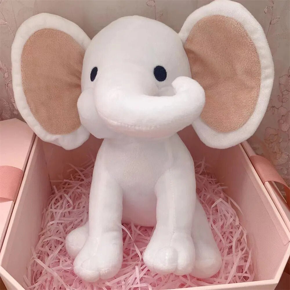 Kawaii Elephant Plush Toy - Cute Stuffed Animal for Kids & Weddings