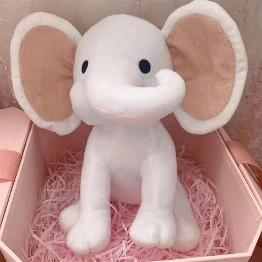 Kawaii Elephant Plush Toy - Cute Stuffed Animal for Kids & Weddings