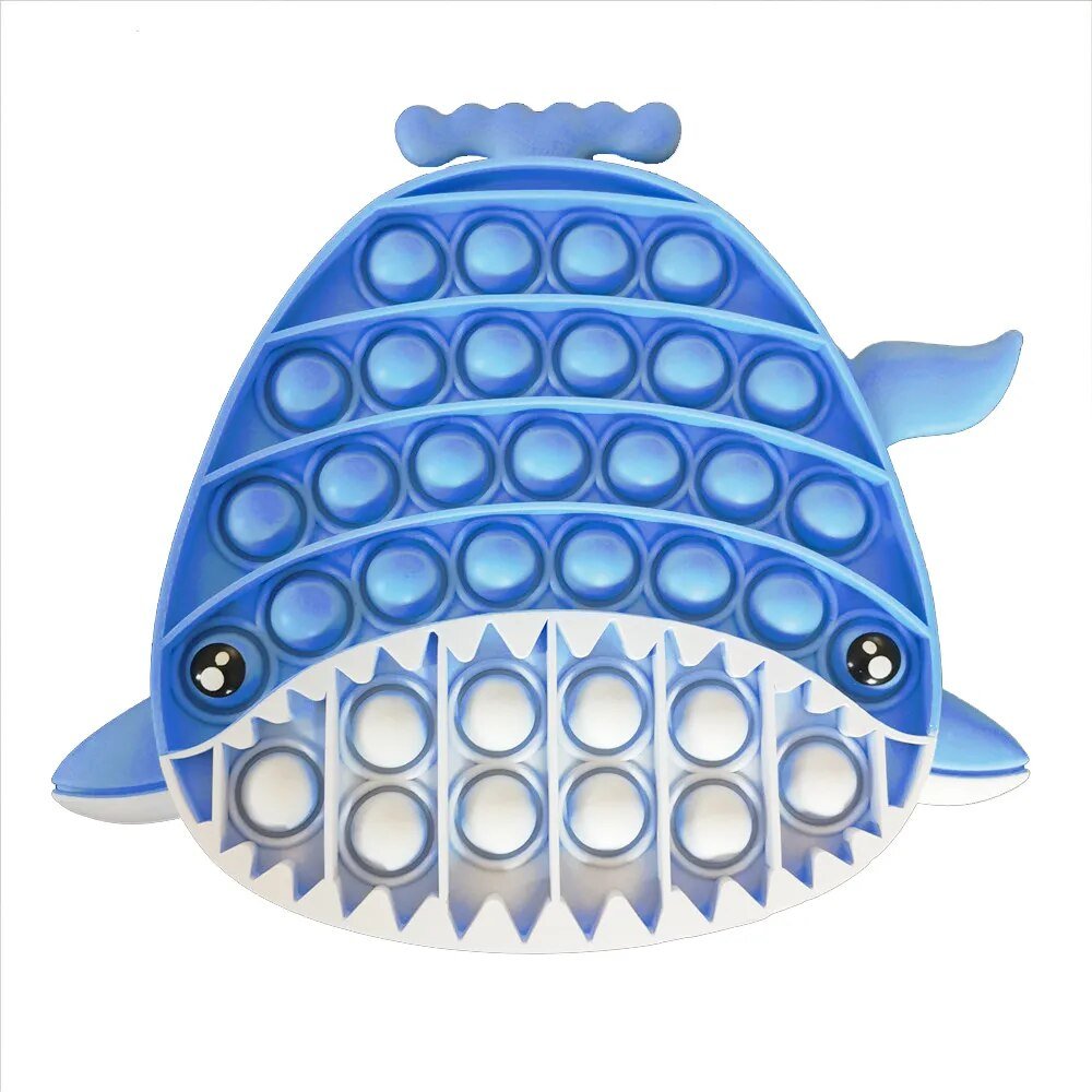 Kawaii Animal Fidget Toys for Kids - Stress Relief Bubble Toy