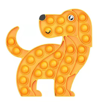 Kawaii Animal Fidget Toys for Kids - Stress Relief Bubble Toy