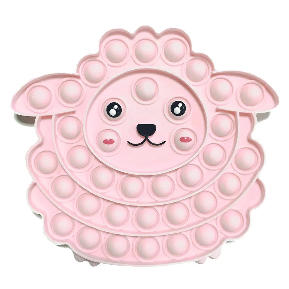 Kawaii Animal Fidget Toys for Kids - Stress Relief Bubble Toy