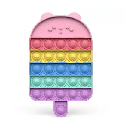 Kawaii Animal Fidget Toys for Kids - Stress Relief Bubble Toy