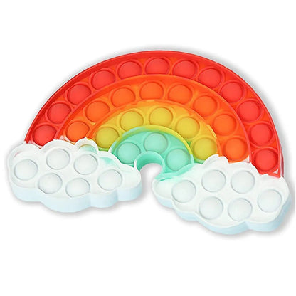 Kawaii Animal Fidget Toys for Kids - Stress Relief Bubble Toy
