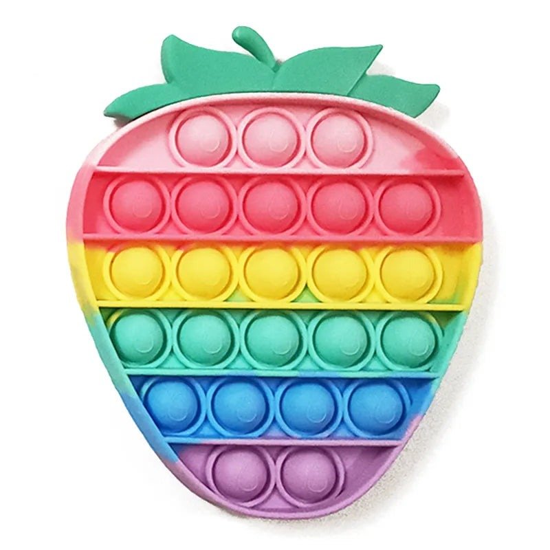 Kawaii Animal Fidget Toys for Kids - Stress Relief Bubble Toy