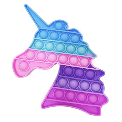 Kawaii Animal Fidget Toys for Kids - Stress Relief Bubble Toy