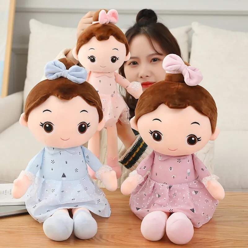 45cm Kawaii Dolls with Rabbit Ears, Soft, Kids' Gift