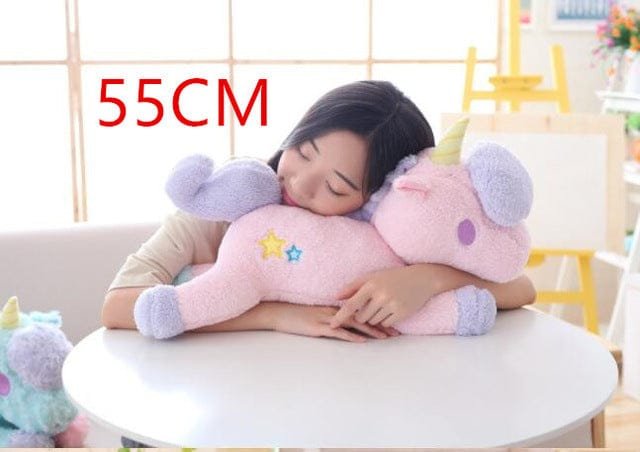 Soft Horse Kawaii Rainbow Unicorn Doll