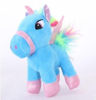 Soft Horse Kawaii Rainbow Unicorn Doll