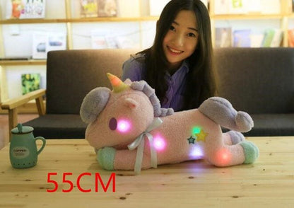 Soft Horse Kawaii Rainbow Unicorn Doll