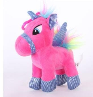 Soft Horse Kawaii Rainbow Unicorn Doll