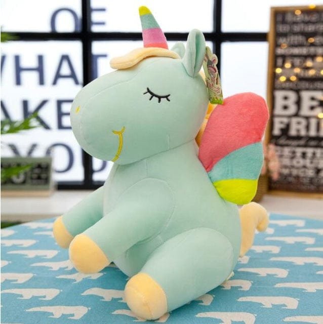 Soft Horse Kawaii Rainbow Unicorn Doll
