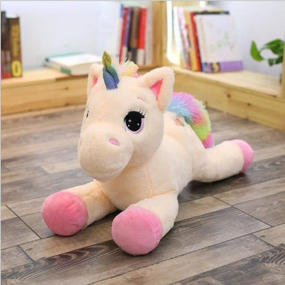 Soft Horse Kawaii Rainbow Unicorn Doll