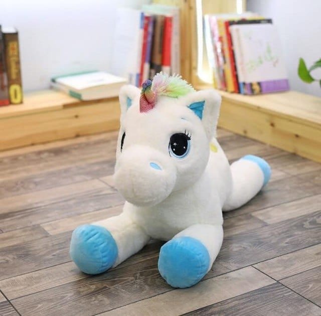 Soft Horse Kawaii Rainbow Unicorn Doll