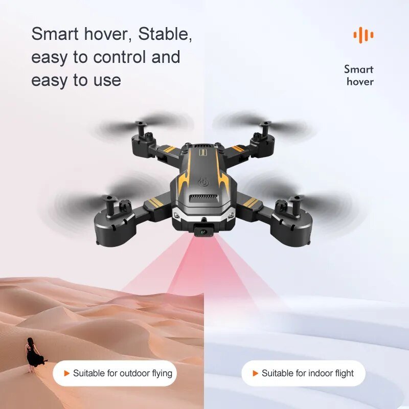 KBDFA New G6 Drone - 8K Cam, GPS, Obstacle Avoidance - Professional Quadcopter Toy