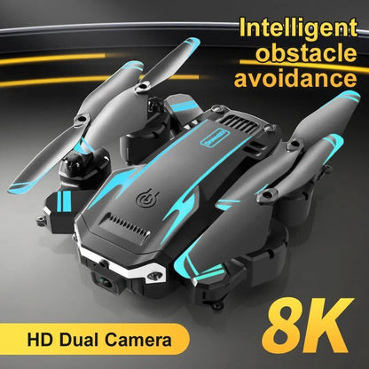 KBDFA New G6 Drone - 8K Cam, GPS, Obstacle Avoidance - Professional Quadcopter Toy