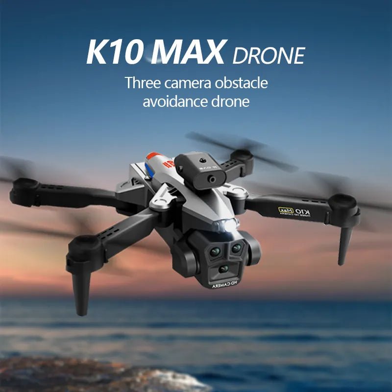 KBDFA K10 Max Drone - 4K Aerial Photography, 8K Cam, Obstacle Avoidance - Quadcopter Gifts