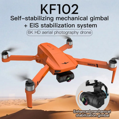 New KF102 GPS Drone - 8K Camera, Anti-Shake, Foldable Quadcopter, 1.2km Range