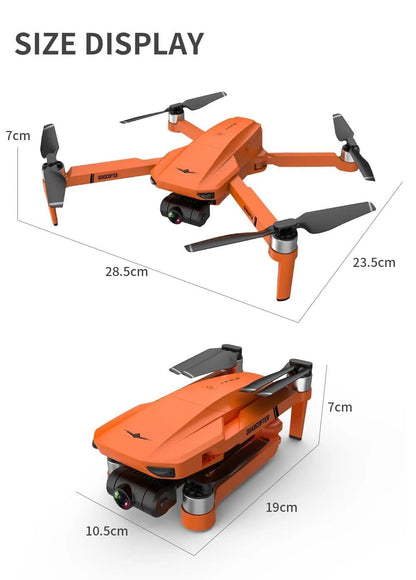 New KF102 GPS Drone - 8K Camera, Anti-Shake, Foldable Quadcopter, 1.2km Range