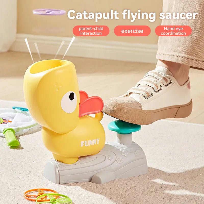 Air Rocket Launcher: Outdoor Flying Saucer Toy