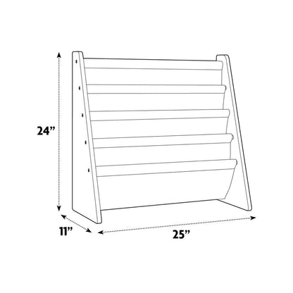 Inspire Kids Book Rack Storage Bookshelf